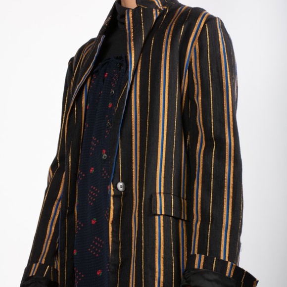 Forte Forte Masai Lurex Stripe Jacket - Picture 2 of 5
